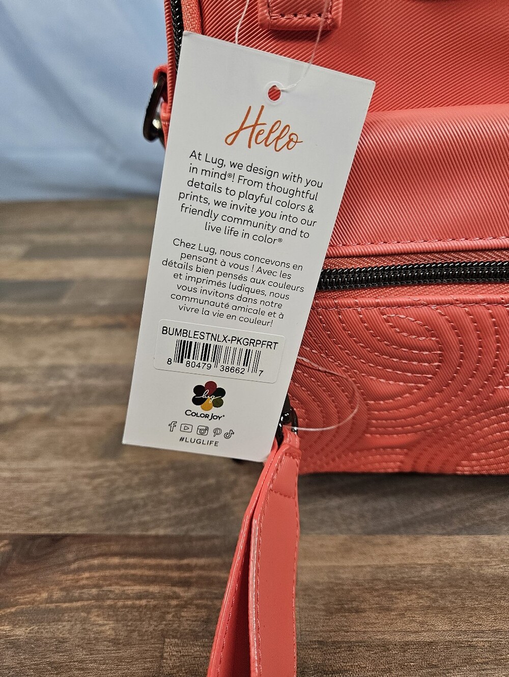 Lug Bumble Satin Luxe VL Crossbody Bag - Picture 3 of 10
